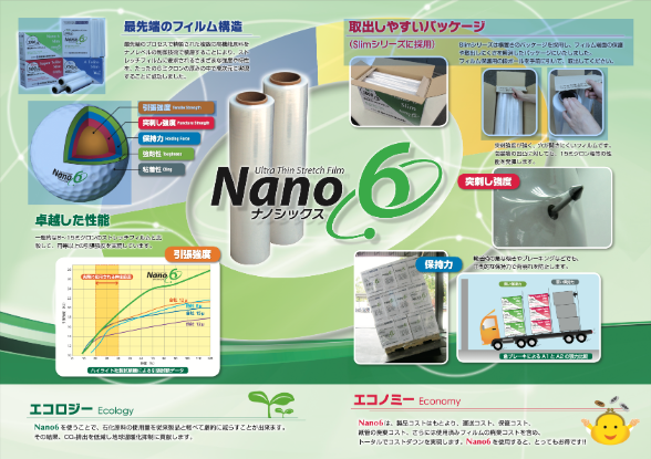 ダイキャスト方式では世界初となる6ミクロンストレッチフィルム「Nano6」を販売開始-1
